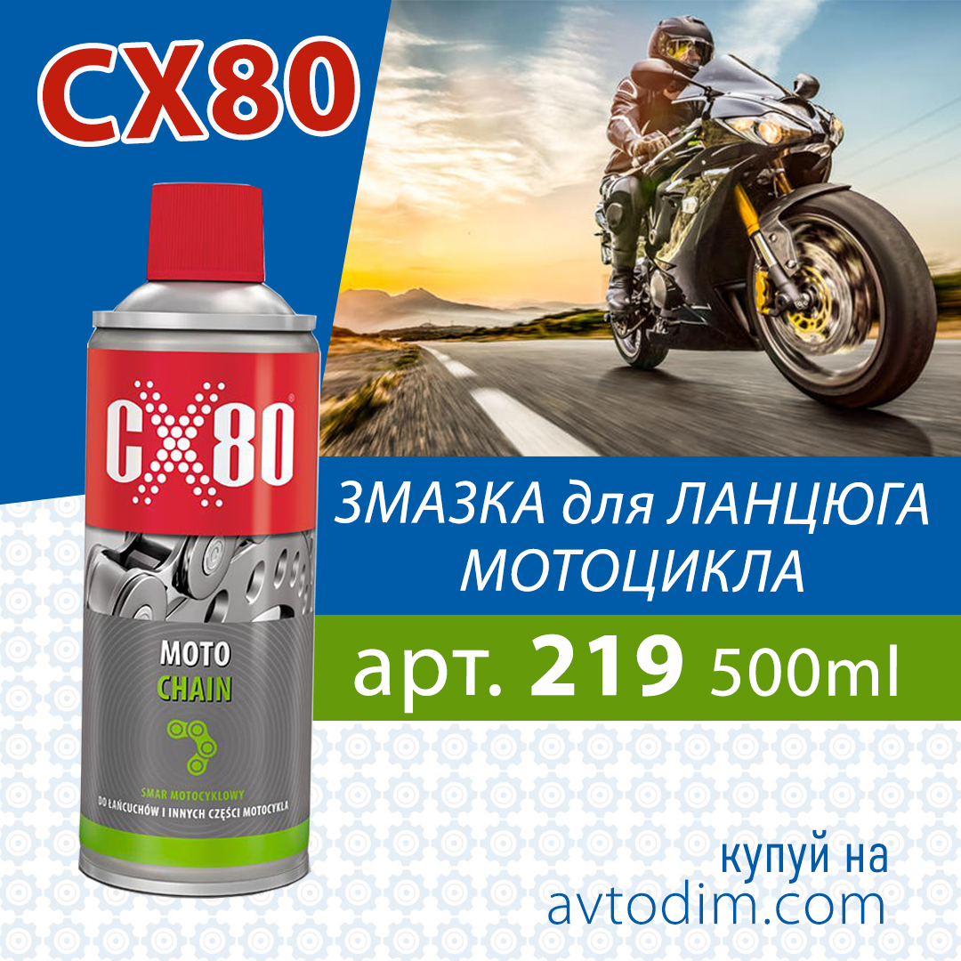 Змазка для ланцюга мотоцикла