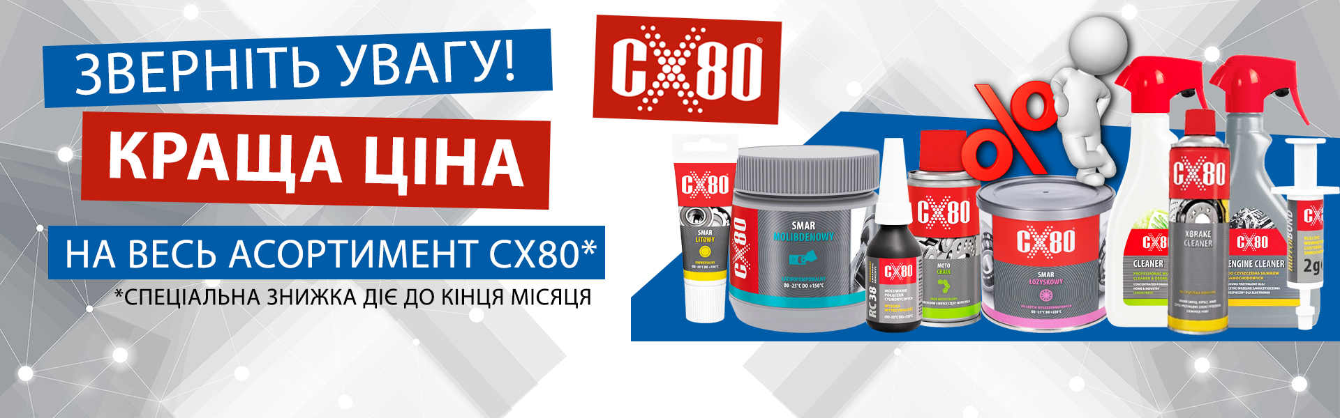 Зверніть увагу! Краща ціна на CX80