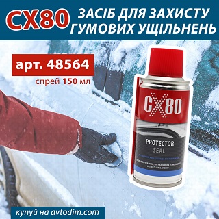 Засіб для захисту гумових ущільнень